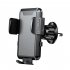 Car Phone Holder Vent Mount 360   Rotate Hands Free Cell Phone Holder Air Vent Automobile Cradle For All Smartphone black