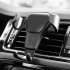 Car Phone Holder for Phone In Car Air Vent Mount Stand No Magnetic Mobile Phone Holder Universal Gravity Smart Phone Stand 