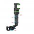 Car Phone Holder Multifunctional 360 Degree Rotation Auto Rearview Mirror Seat Hanging Clamp Bracket green