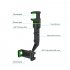 Car Phone Holder Multifunctional 360 Degree Rotation Auto Rearview Mirror Seat Hanging Clamp Bracket grey