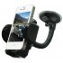 Car Phone Mount 360   Rotatable Cell Phone Holder Car Air Vent Bracket Dashboard Support Windshield Mount Adjustable Angle for Car Navigation  black