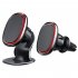 Car Phone Mount Auto Vent Mount Magnetic Phone Holder Universal Smartphone Car Mount Durable ABS Silicone Phone Holder Mobile Phone Stand Bracket For Safe Drivi