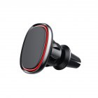 Car Phone Mount Auto Vent Mount Magnetic Phone Holder Universal Smartphone Car Mount Durable ABS Silicone Phone Holder Mobile Phone Stand Bracket