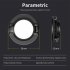 Car Phone Mount Holder 360 Degree Rotation Car Mount Mobile Phone Stand Magnetic Foldable Cradle Universal Car Phone Holder black
