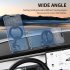 Car Phone Mount Holder 360 Degree Rotation Car Mount Mobile Phone Stand Magnetic Foldable Cradle Universal Car Phone Holder black