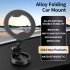 Car Phone Mount Holder 360 Degree Rotation Car Mount Mobile Phone Stand Magnetic Foldable Cradle Universal Car Phone Holder black