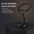 Car Phone Mount Holder 360 Degree Rotation Car Mount Mobile Phone Stand Magnetic Foldable Cradle Universal Car Phone Holder black