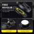 Car Phone Mount Holder 360 Degree Rotation Car Mount Mobile Phone Stand Magnetic Foldable Cradle Universal Car Phone Holder black