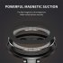 Car Phone Mount Holder 360 Degree Rotation Car Mount Mobile Phone Stand Magnetic Foldable Cradle Universal Car Phone Holder black