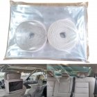 Car Protective Film Transparent Self-Adhesive Taxi Isolation Film Protective Cover Partition Protection Screen