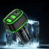 Car Qc3 0 pd 18w Fast Charging Car Charger 3 In 1 Type c Cigarette Lighter Overcharge Overheating Car Charger Wide Applications black