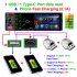 Car Radio 3 8 inch Ips Full Touch screen Mp5 Player Pm3 Bluetooth compatible Radio Reversing Video Display Accessories Standard
