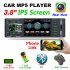 Car Radio 4 1 inch Digital Ips Screen Mp5 Player Aux Usb Card U Disk Supports Bluetooth compatible Hands free Rear Microphone Standard