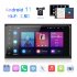 Car Radio Multimedia Video Player 7 inch Android 11 Carplay Navigator Reversing Camera Compatible For Toyota Corolla Universal Standard  2 32G 