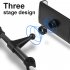 Car Rear Seat Headrest Bracket 360 Degree Rotation Adjustable Width Phone Holder Compatible For Ipad Tablet 4 11 Inch black