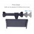 Car Rear Seat Headrest Bracket 360 Degree Rotation Adjustable Width Phone Holder Compatible For Ipad Tablet 4 11 Inch black