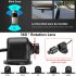 Car Rear View Camera 2 4g Wireless Rear Front Side View Reverse Backup Camera 360   Infrared Night Vision Cam Black
