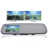 Car Rear View Mirror and Parking Camera Combination with a 4 3 Inch display as well as WDR  Night Vision and Motion Detection