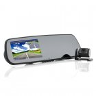 Car Rear View Mirror and Parking Camera Combination with a 4 3 Inch display as well as WDR  Night Vision and Motion Detection