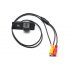 Car Rear View Reversing Camera specifically designed for certain Volkswagen models with PAL video system  420TV lines resolution and 1 4 CMOS image sensor 