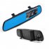 Car Rear View mirror with 3 Cameras and support Side View to resolve the issue of blind spots of car 
