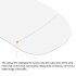 Car Rearview Mirror Glass With Backing Plate Heated 51167145268 51167145267 Replacement Compatible For E90 128i 135i 325i 325xi 328i 330i 335i right