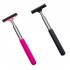 Car Rearview Mirror Wiper  Retractable Side Rear View Mirror Squeegee  Wing Mirror Wiper Cleaner  Portable Cleaning Tool For SUV Truck RV All Vehicles pink