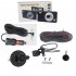 Car Recorder 3 Lens 360 Degree Rotation Front Rear Integrated Double 1080p Three way Camera