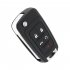 Car Remote Key Fob 5 Buttons 315mhz Frequency Oht01060512 Replacement Parts Compatible For Buick Chevrolet black