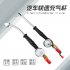 Car Repair Tire Inflation Rod Rocker Cranking Handle Pressure Testing Mouth With Gauge For large car