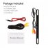 Car Reverse Backup Camera 170 degree Wide Viewing Angle Hd Night Vision Rear View Parking Cam Waterproof Camcorder black