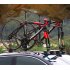 Car Roof Bike Rack Kit MTB Bicycle Fork Stand Carrier Suction Cup Aluminum Two car version black