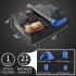Car Rooftop Cargo Bag Carrier Outdoor Waterproof Carrier For Vehicles Roof Top Luggage Bag With Anti Slip Mat 6 Door Hooks Night Safety Reflection 21  black   b