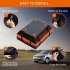 Car Rooftop Cargo Bag Carrier Outdoor Waterproof Carrier For Vehicles Roof Top Luggage Bag With Anti Slip Mat 6 Door Hooks Night Safety Reflection 21  black   b