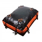 Car Rooftop Cargo Bag Carrier Outdoor Waterproof Carrier For Vehicles Roof Top Luggage Bag With Anti-Slip Mat 6 Door Hooks Night Safety Reflection 15