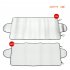 Car SUV Folding Windshield Cover Sunvisor Silvering Sun Shield Protect Car from Snow Ice Frost Hot