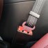 Car Seat Belt Dog Leash Elastic Reflective Safety Traction Rope gray L