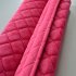 Car Seat Belt Shoulders Pads Covers Cushion Warm Short Plush Safety Shoulder Protection Rose red