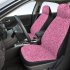Car Seat Cover Decoration Wear resistant Single Driver Front Seat Covers Universal Interior Supplies Pink