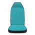Car Seat Cover Decoration Wear resistant Single Driver Front Seat Covers Universal Interior Supplies Light Blue