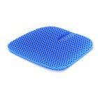 Car Seat Cushion Gel Cooling Pad Thick Big Breathable 3D Honeycomb Design Absorbs Pressure Seat Cushion blue