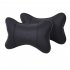 Car Seat PU Leather Pillow Soft Headrest Cushion Pad Memory Foam Head Neck Protector