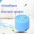 Car Smart AI Bluetooth Portable Speaker white