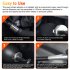 Car Smoke Tester Air Bag Intake Inflatable Adapter Smoke Leak Detector Gas Drum Matching Replacement Parts Black