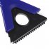 Car Snow Removal Shovel Glass Ice Scraper Windshield Window Frost Removal Brush Tool Blue