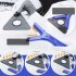 Car Snow Removal Shovel Glass Ice Scraper Windshield Window Frost Removal Brush Tool Blue