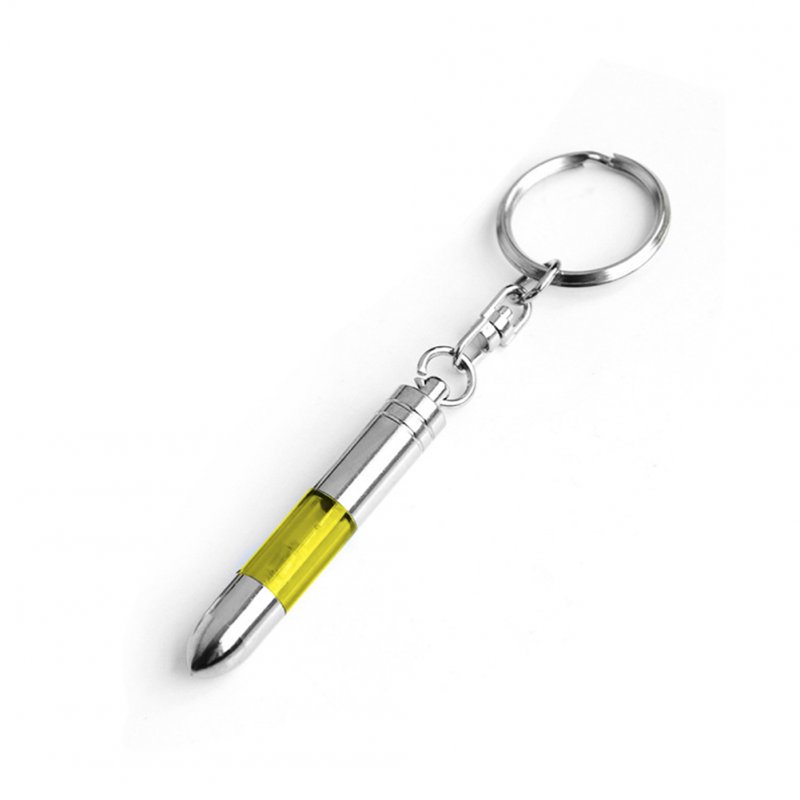 Car Static Eliminator Car Electrostatic Pen Electrostatic Keychain Static Bar yellow_54*9mm