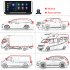 Car Stereo 6 86 inch HD Folding Screen PND Compatible For CarPlay Android Auto Touchscreen Car Radio Navigation Unit Player black