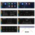 Car Stereo 6 86 inch HD Folding Screen PND Compatible For CarPlay Android Auto Touchscreen Car Radio Navigation Unit Player black