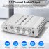 Car Stereo Amplifier Speaker Hifi Power Home Subwoofer 2 1 Channel Audio Output 12v 400w Audio System silver